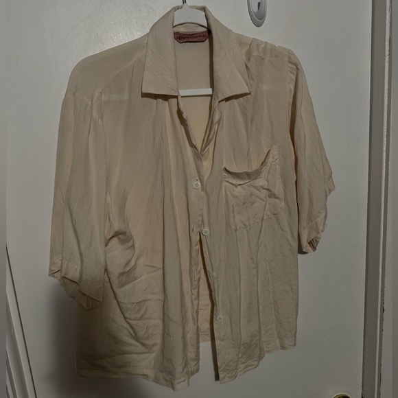 Henry Grethel Cream Silk Blouse - Picture 1 of 7